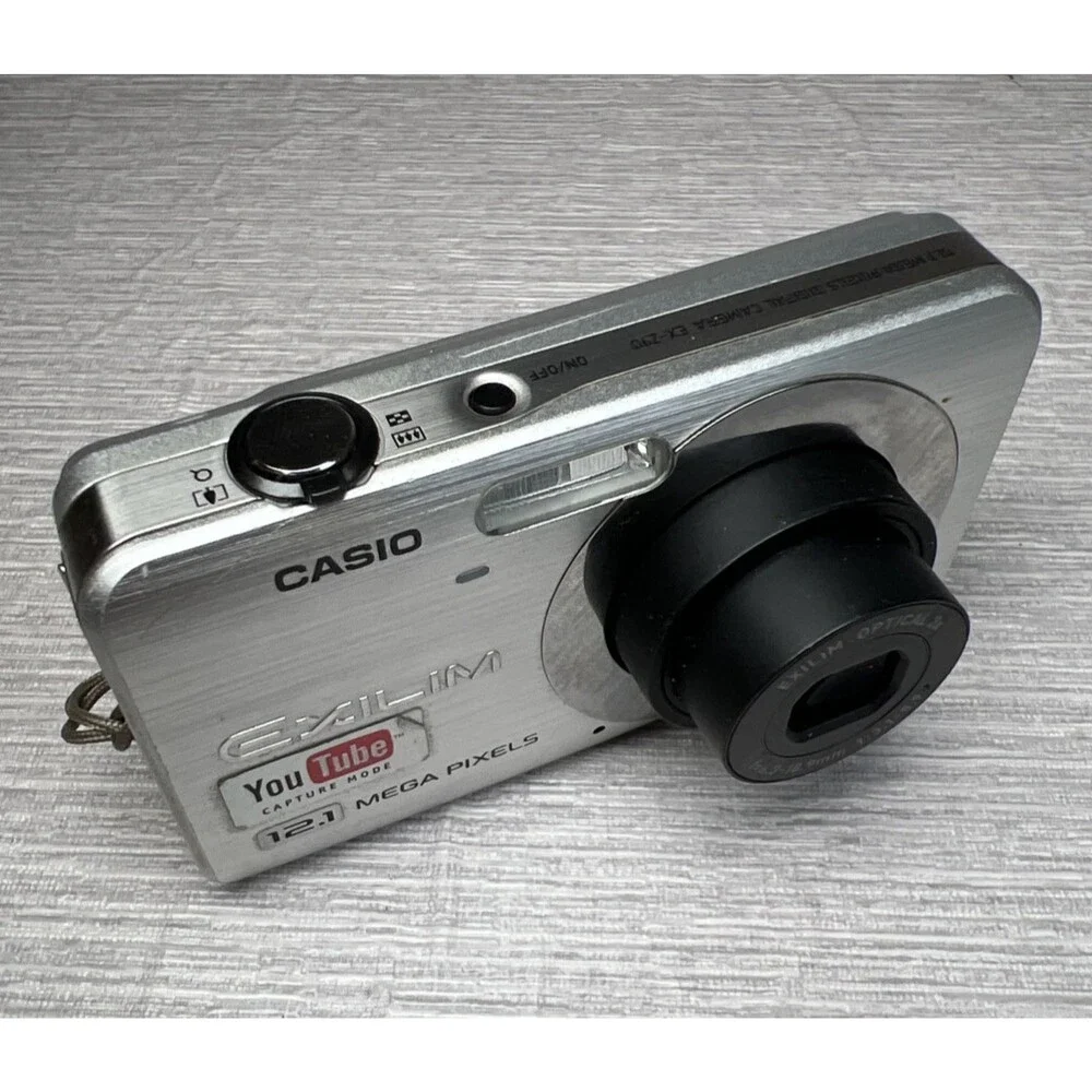 Casio Exilim EX-Z90 Camera - 12.1MP, 3x Opt Zoom, Works/Tested